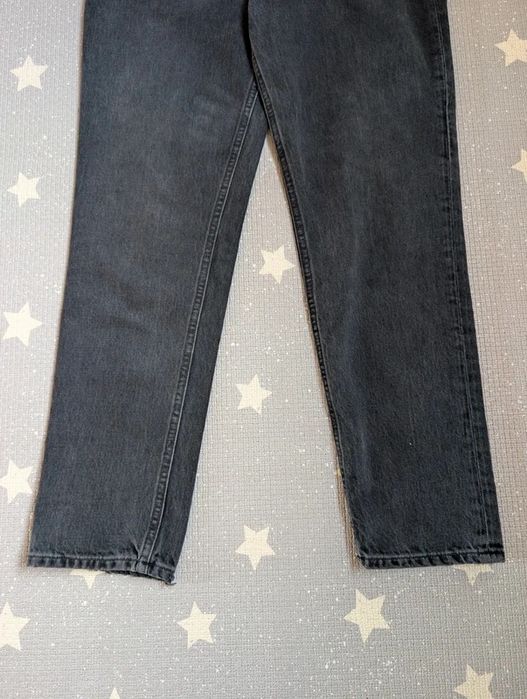 Agolde Fen Dark Grey/Faded Black Cotton Jeans. Size 25