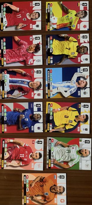 Оригинальные карточки Panini
