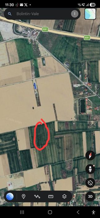 Teren intravilan de vânzare