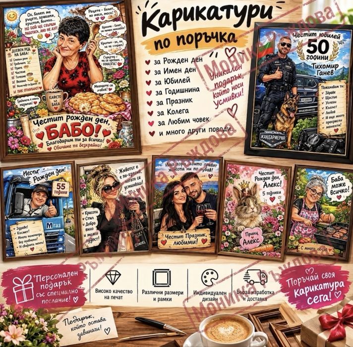 Дигитални крикатури - Magic M Caricature