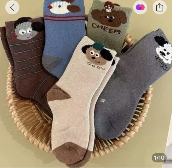 Детские носки теплые