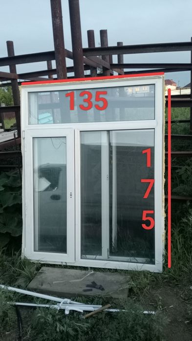 Окна пластиковые б/у