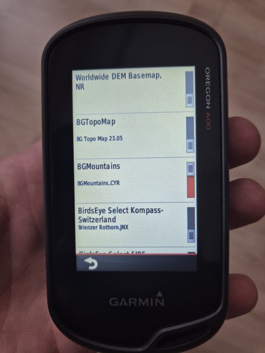 GPS навигация Garmin Oregon 600