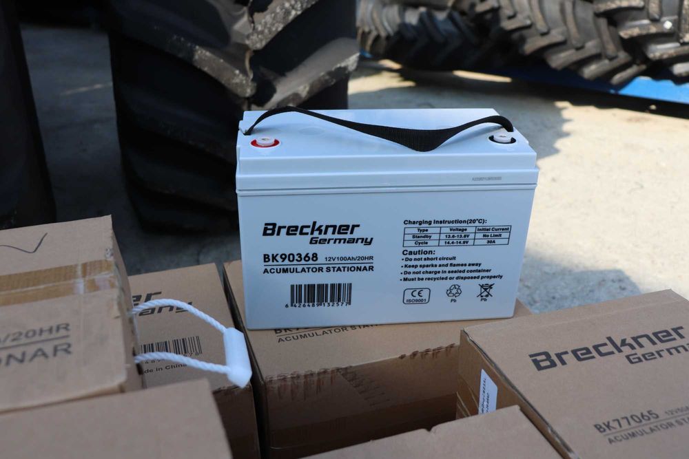 Baterie solara cu gel 12V 100Ah 20HR, 220x330x170 mm Brekner Germany