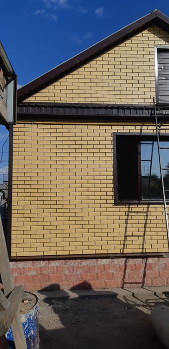 Монтаж фасадов из панелей,  сайдинг,  профлист, фибробетон