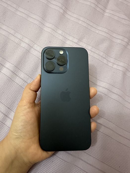 iPhone 15 Pro Max Blue Titanium