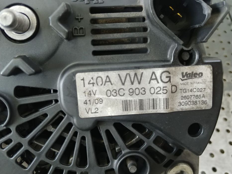 alternator 1.4 tsi 1.6 fsi vw golf 6 passat b6 skoda octavia 2 audi a3 8p seat leon 03c903023d