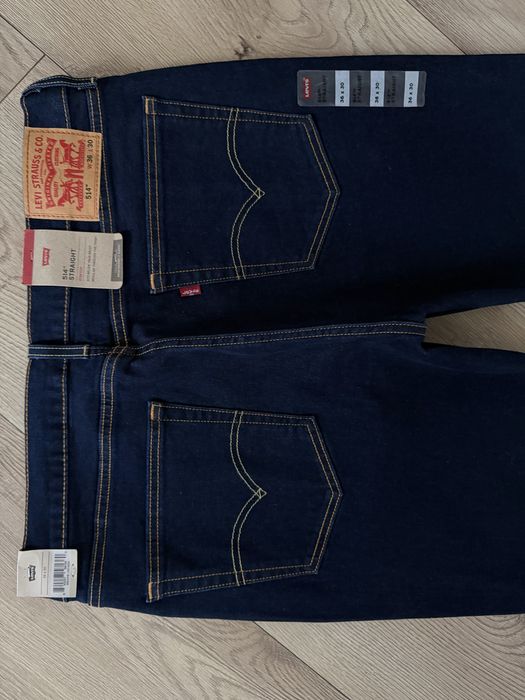 Blugi LEVIS 514 Indigo Barbati | Marime 36 x 30 (Talie 94 cm)