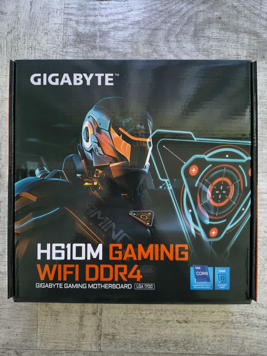 Placă de bază GIGABYTE H610M GAMING WIFI 6 DDR4. Nouă. Sigilată. Garanție 2028!