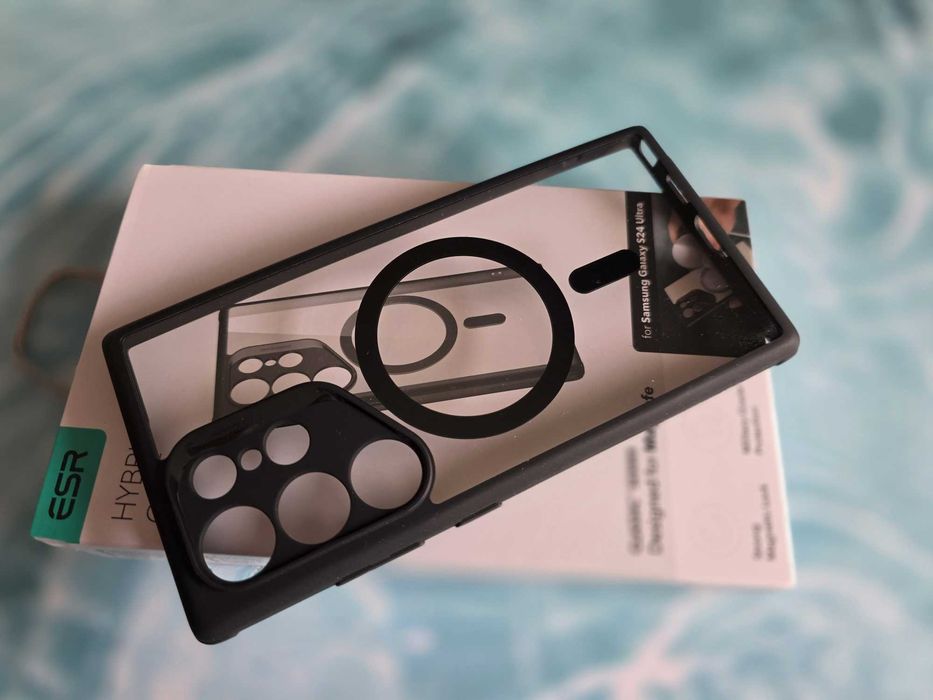 кейс Ringke Fusion Bold Magnetic Case Samsung Galaxy S24 Ultra + ESR Magsafe