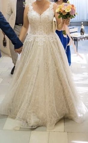 Булчинска рокля шита по поръчка