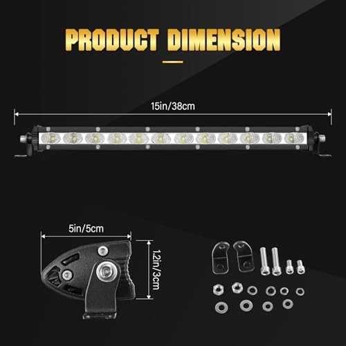 Willpower 13" 60W LED бар 12V/24V водоустойчив
