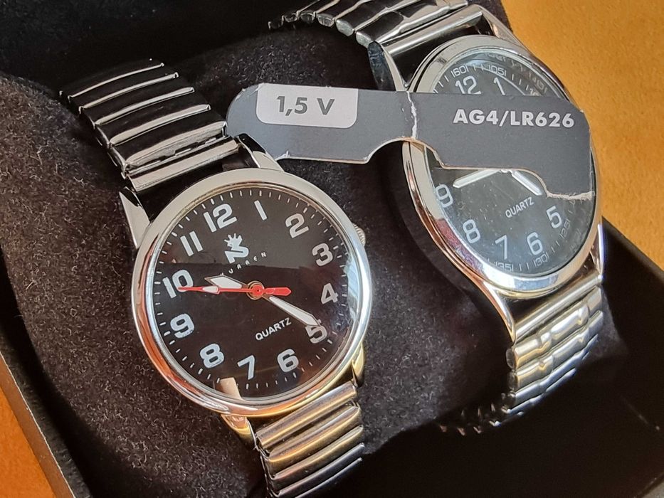 Set 2 ceasuri de mana pentru dama si barbat, ceas