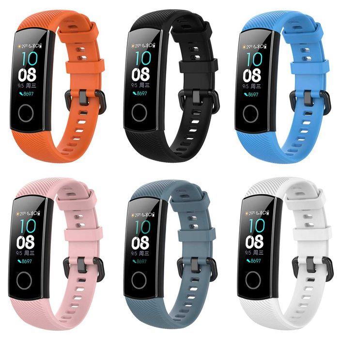 Силиконова каишка верижка Huawei Honor Band 4 5