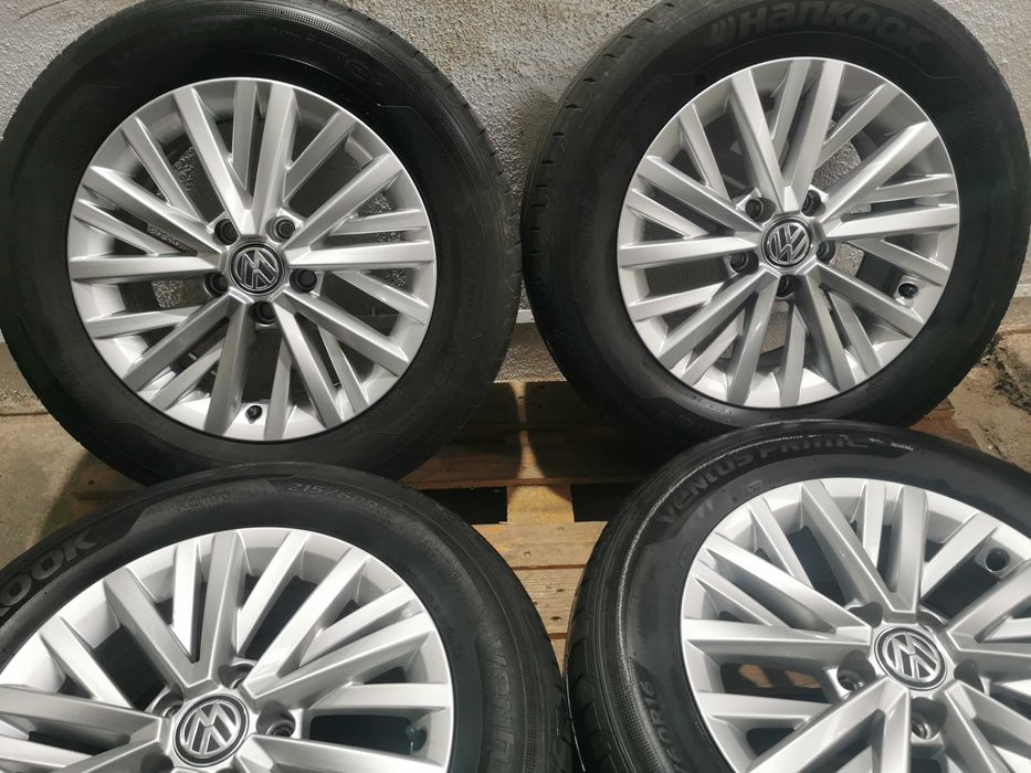 Jante Originale Vw  T - Roc / Golf 7 R.16 cu anvelope de vara