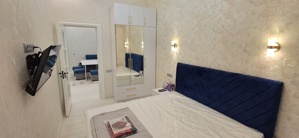 Сдаётся в аренду новая 2 х комнатная квартира на паркентсом.