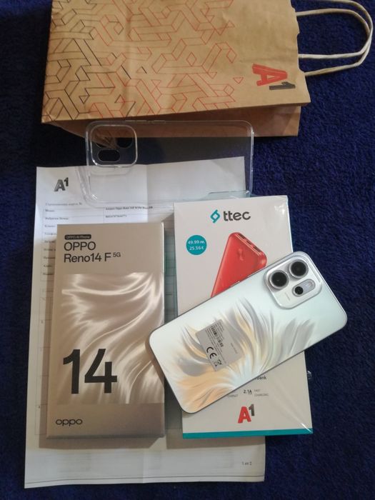 Нов OPPO RENO 14F гаранция