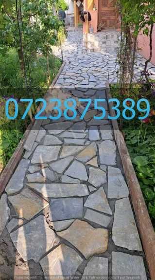 Piatră de Munte Selecționată pentru O Curte cu Aspect Nobil