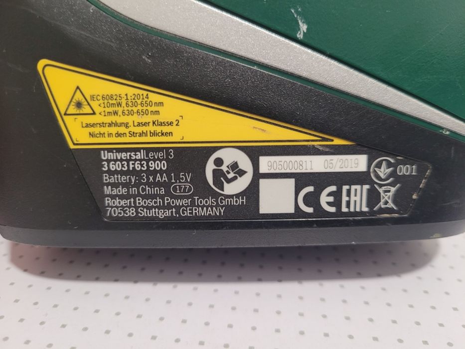 Nivelă cu laser Bosch Universal level 3