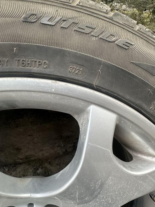 Джанти с гуми 19 спорт пакет само задните гуми са добри