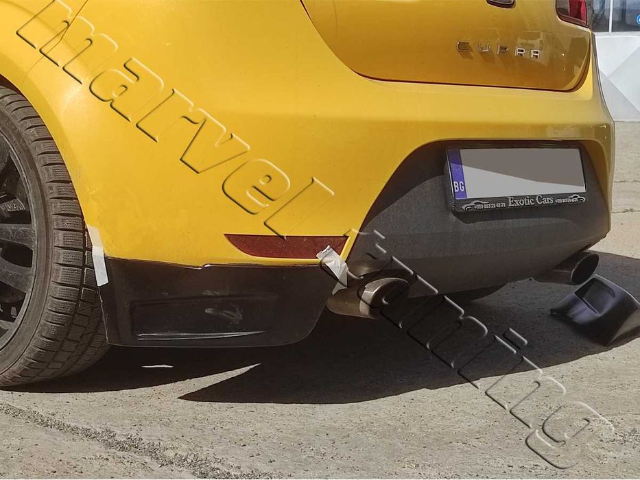 Добавки за задна броня за Seat Leon Cupra