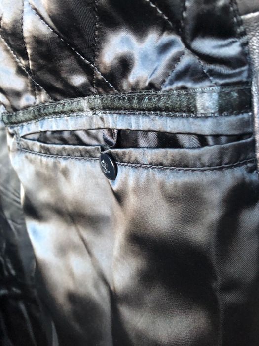 Продавам мъжко дълго кожено яке / манто, размер XXL