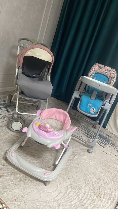 Коляска, хадунок, детс стол