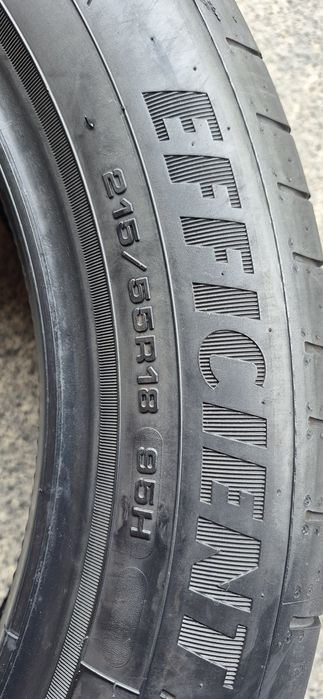 4 anvelope vara Goodyear 215/55/18,dot 2020.Pretul este pe bucata.