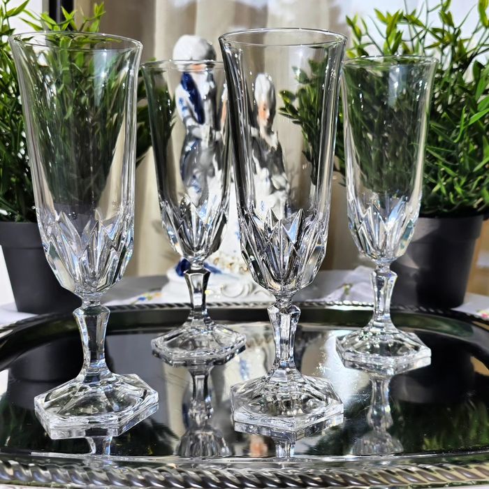 Кристални чаши за шампанско