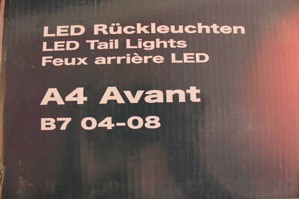 Стопове ауди А4 B7 Комби LED диодни нови audi пълен комплект Тунинг