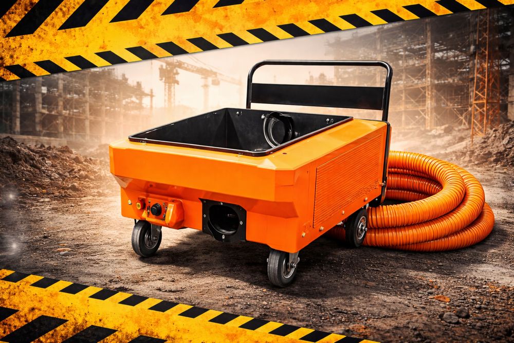 Beton nasos F400 4 kW | Elektr sement va qorishma nasosi