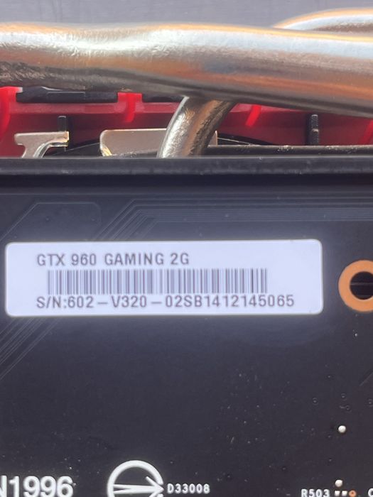 Placa video MSI GeForce GTX 960 Gaming 2GB