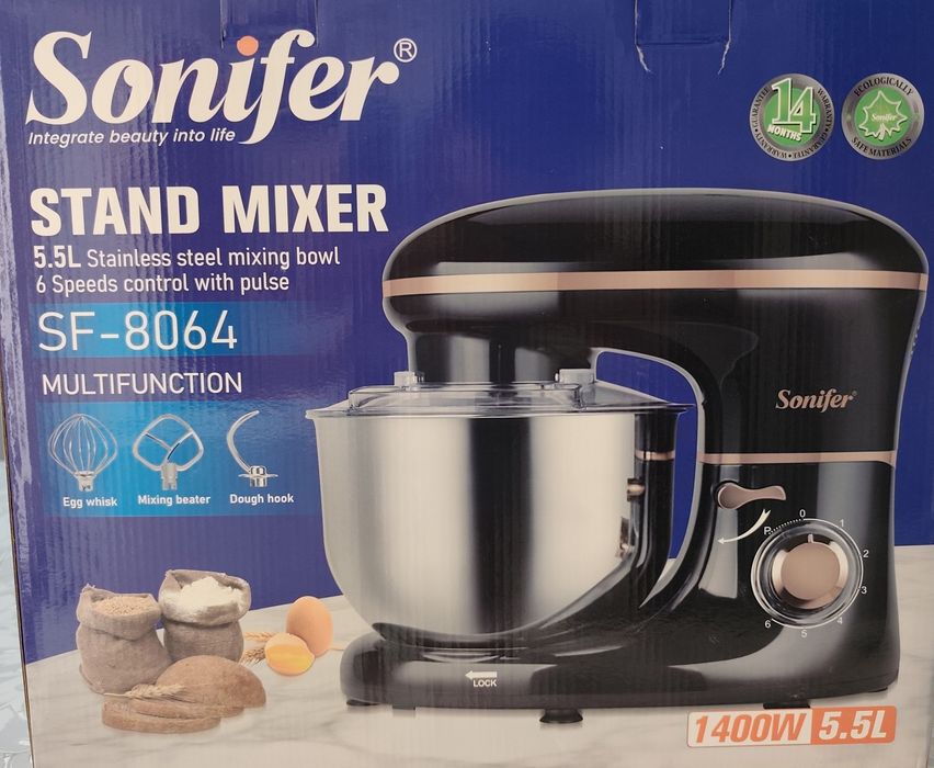 Миксер с чашкой Stand mixer sf-8066