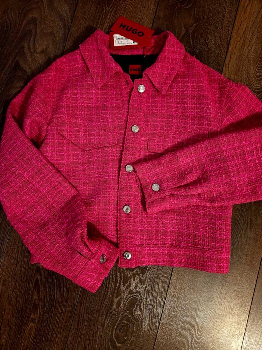 Jachetă HUGO Boss „Akulanna-1” fucsia