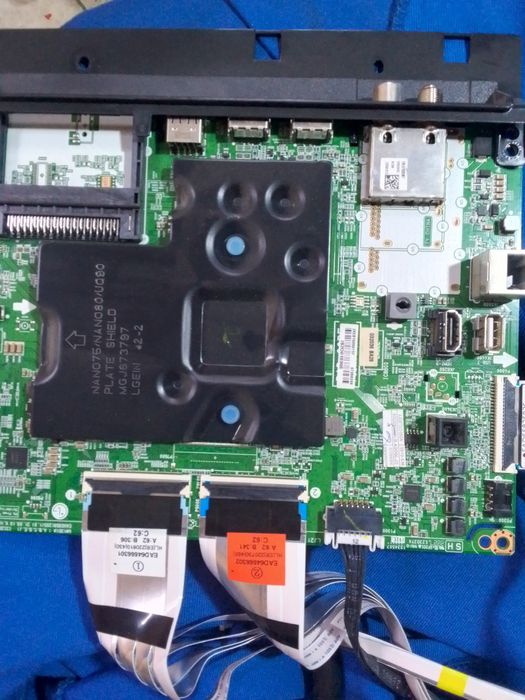 Телевизор lg50uk6510plb на запчести