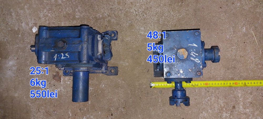 Reductor 25:1 Reductor 48:1 melcat