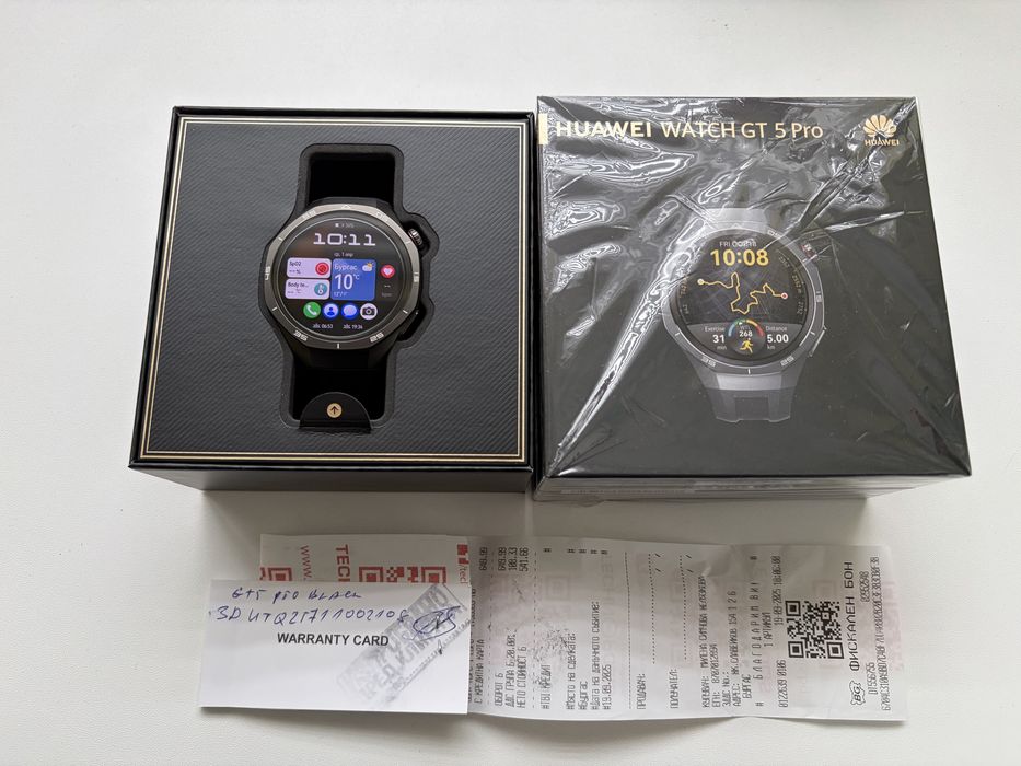 Huawei Watch GT 5 Pro Black 46mm с Гаранция Изгодно!!
