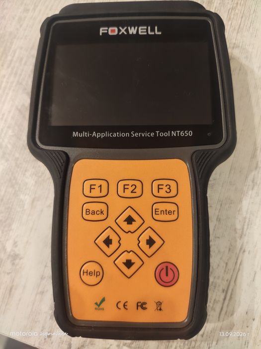 Диагностика Foxwell NT 650
