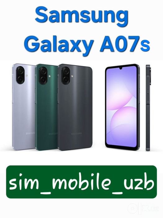 Samsung Galaxy A07s  (2026) New Super Skidka+Garantiya+Dastavka