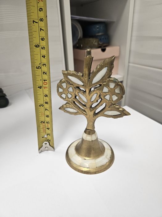 Pom de bronz cu os sau sidef