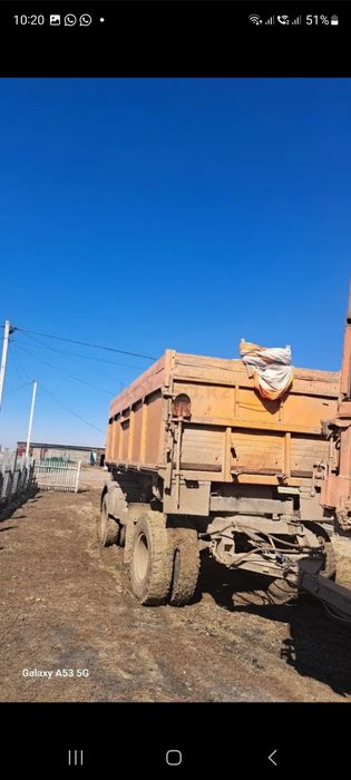 КамАЗ 55102 с прицепом НефАЗ .