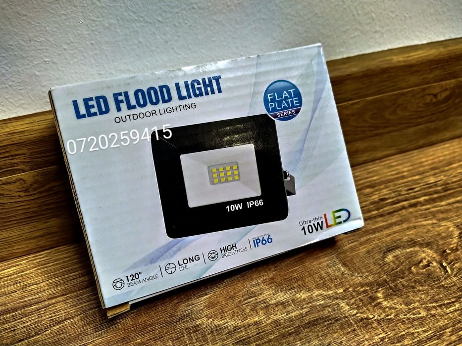 Proiector Led Camping, Pescuit 10W/12V, 15led, 1000LM, lumina alba