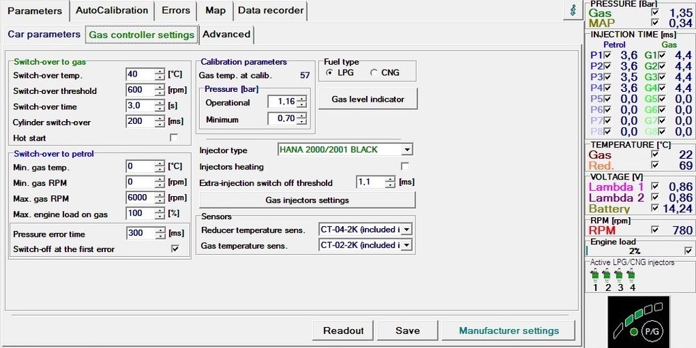 Interfata GPL STAG - Tomasetto  / AGC- Zenit / Cablu / Tester/Diagnoza