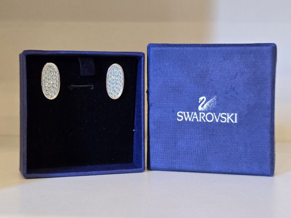Swarovski оригинални дамски обеци