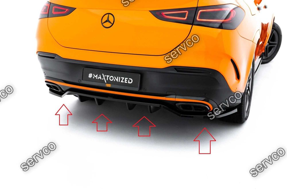 Prelungire bara spate Mercedes GLE Coupe AMG-Line C167 2019- v4