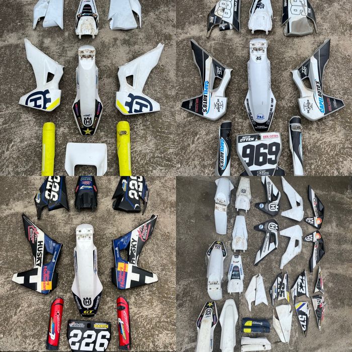 Пластмаси за КТМ, Хускварна, Ямаха, Сузуки, Кавазаки, Хонда