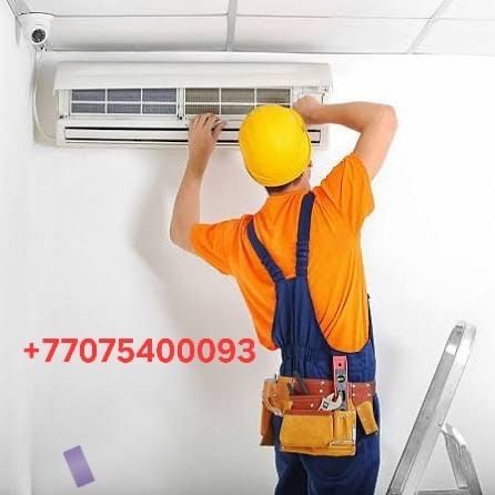 Установка кондиционера во время ремонта