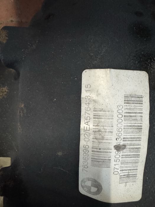 Заден диференциял за бмв ф15 с число 3.15