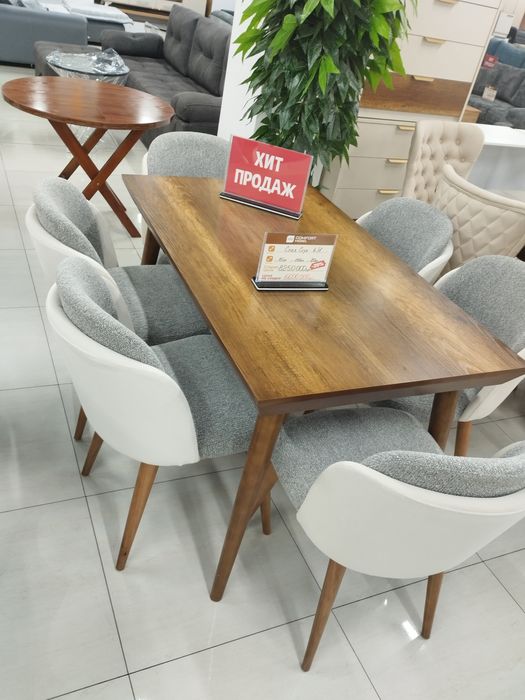 Стол стул 6/1 ножки из ореха