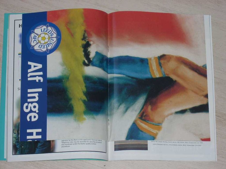 Лийдс Юнайтед оригинални английски футболни програми 1997, 1999, 2002